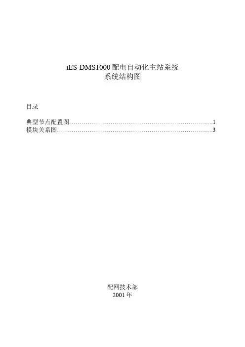 配网系统结构图