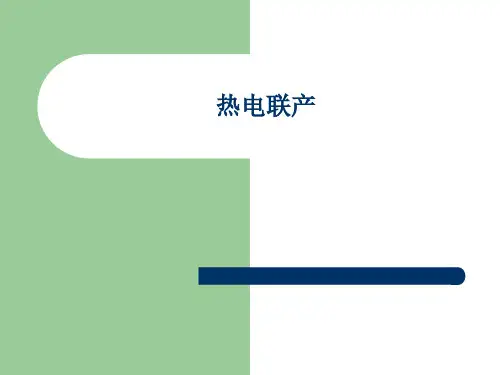 集中供热系统热源