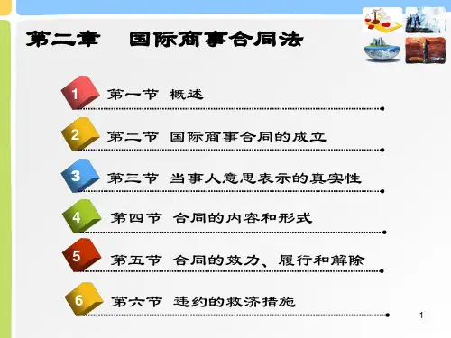 第二章国际商事合同法PPT课件
