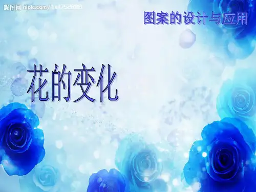 第6课 花的变化 课件 2021—2022学年苏少版美术七年级上册