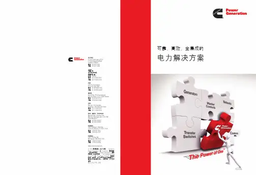 康明斯产品目录2013