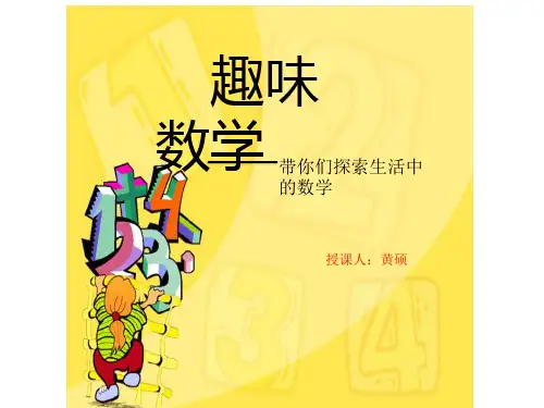 趣味数学(支教)