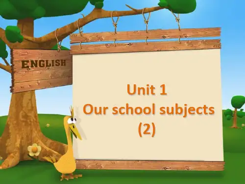 新译林牛津小学英语四年级下册优质公开课赛课课件 4B unit1 Fun&Rhyme&Sound