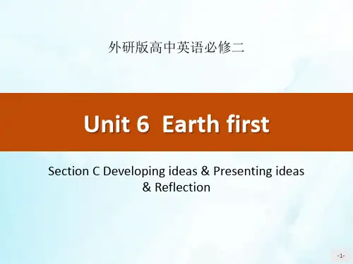 《Earthfirst》SectionCPPT