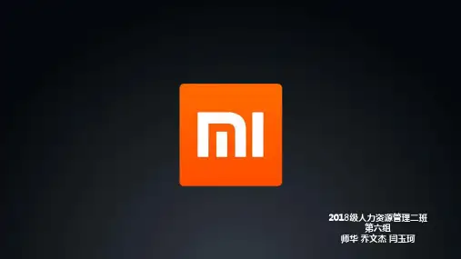 创业基础课PPT-雷军