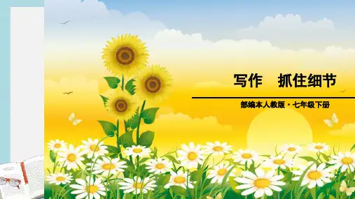 七年级语文下册(人教版)第三单元-写作ppt课件