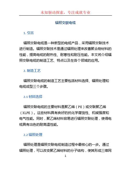辐照交联电缆