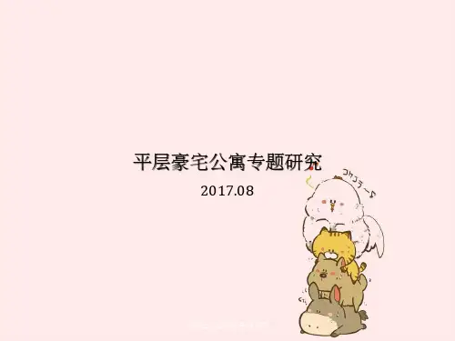 大平层公寓设计专题研究