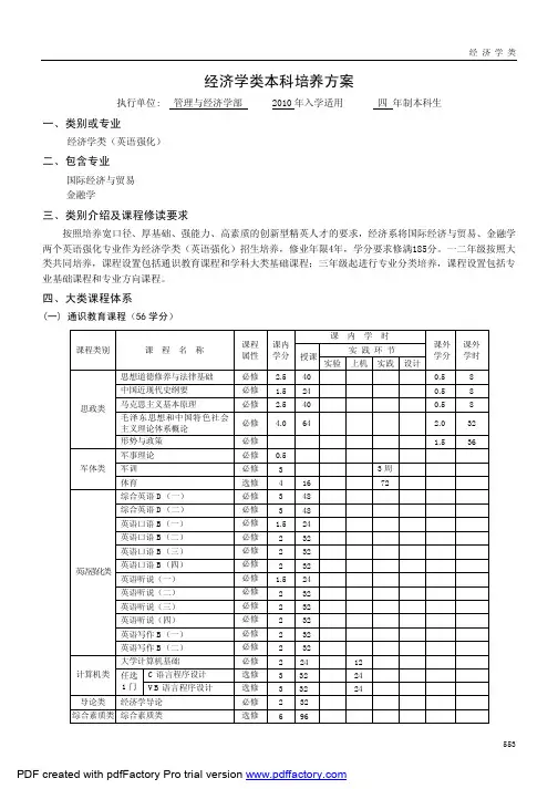 经济学类doc - 大连理工大学