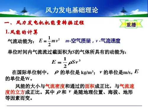 风力发电基础课件