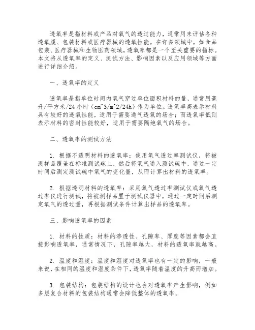 cpet透氧率