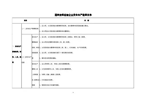 道路旅客运输企业安全生产检查.doc