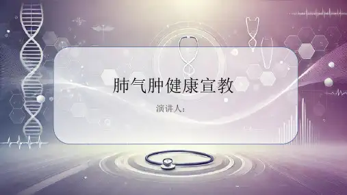 肺气肿健康宣教课件