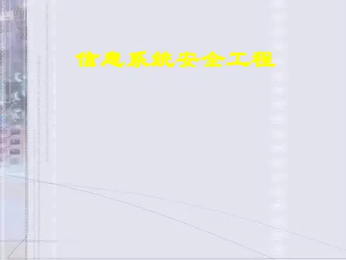 信息系统安全工程