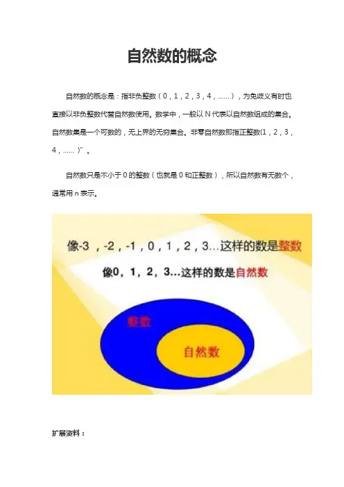 自然数概念