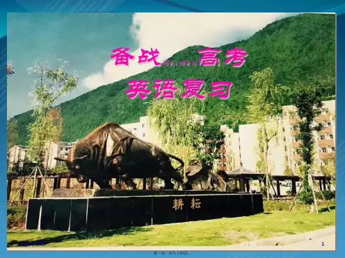 高三备战高考英语复习课件 (共79张PPT)