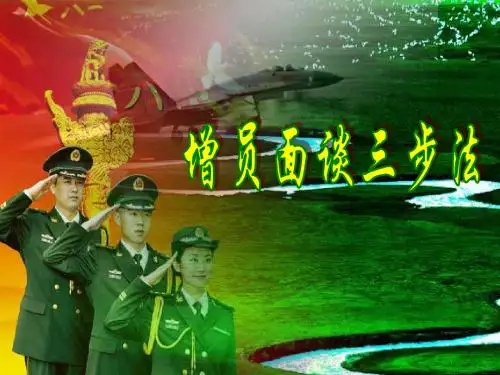 增员面谈三步法56页