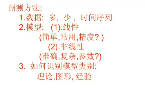 文天灰色预测模型-GM