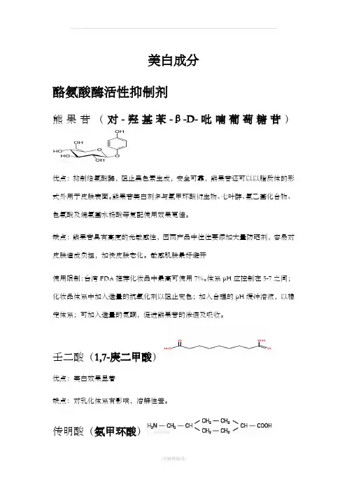 美白成分