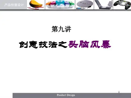 产品创意设计头脑风暴PPT