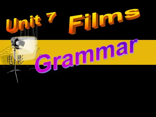牛津译林英语 九年级上册Unit7 Grammar(共36张PPT)
