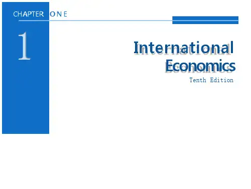 国际经济学英文课件(萨尔瓦多第十版)