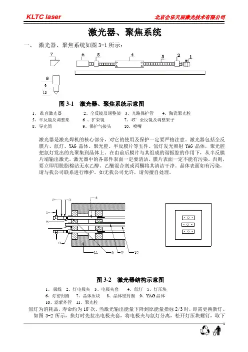 激光器调整说明-北京会乐天辰激光技术有限公司