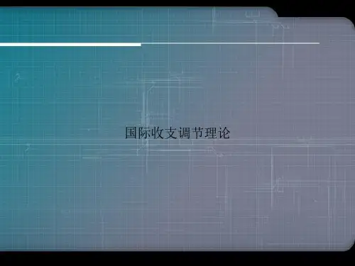国际收支调节理论演示文档