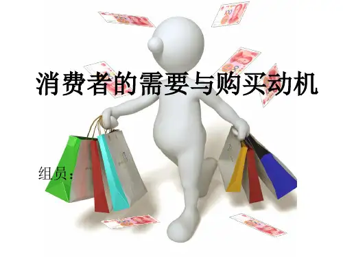 消费者的需要与购买动机(PPT 48页)