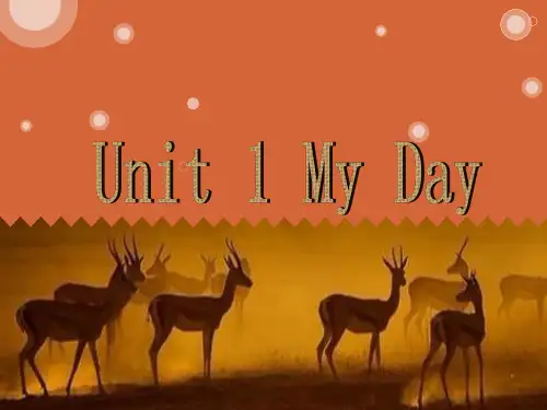 人教PEP五年级下册英语Unit1《My-day》(共55张PPT)