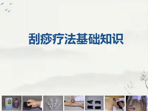 刮痧疗法基础知识