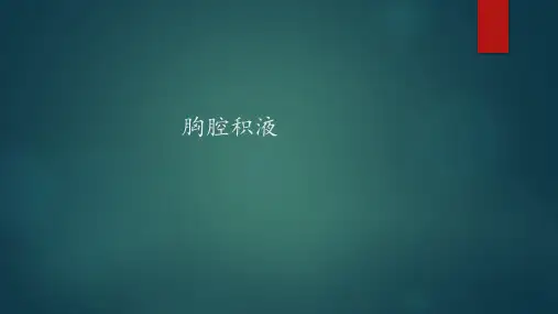 【内科巡诊】_01 胸腔积液巡诊