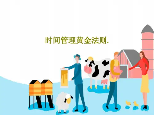 时间管理黄金法则.共22页文档