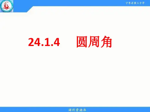 24.1.4圆周角-人教版九年级数学上册课件