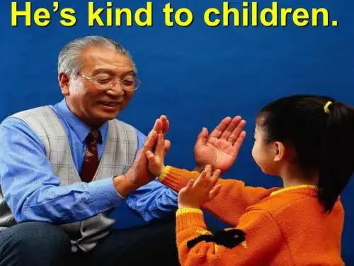 湘少版五年下册_unit9_hes_kind_to_children