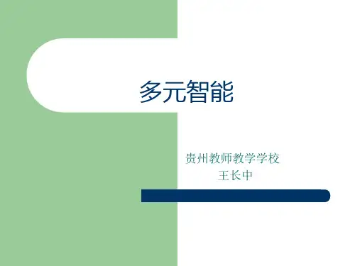 多元智能理论