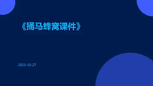 捅马蜂窝课件