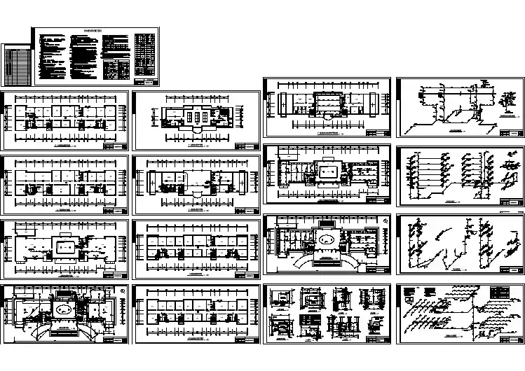 某地区12层综合楼给排水及消防全套施工图