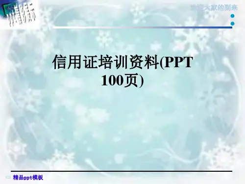 信用证培训资料(PPT 100页)