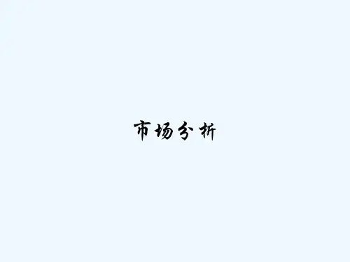 市场分析-PPT