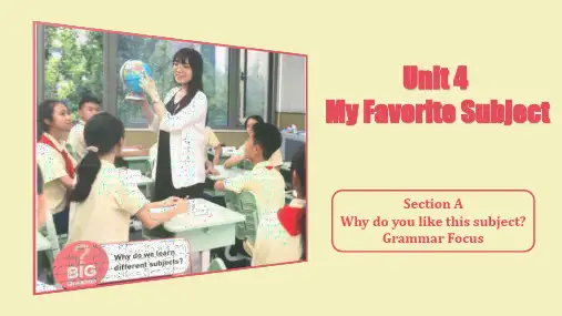 人教版英语七年级上册Unit4 sectionA grammar focus课件