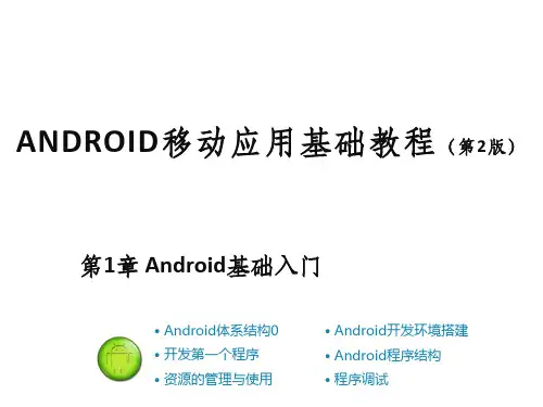 第1章 Android基础入门(Anddroid)