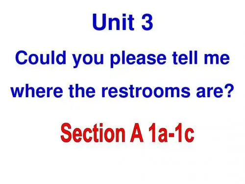 2019教育人教初中英语 九年级全一册Unit3Section A1a1c 共25张PPT数学