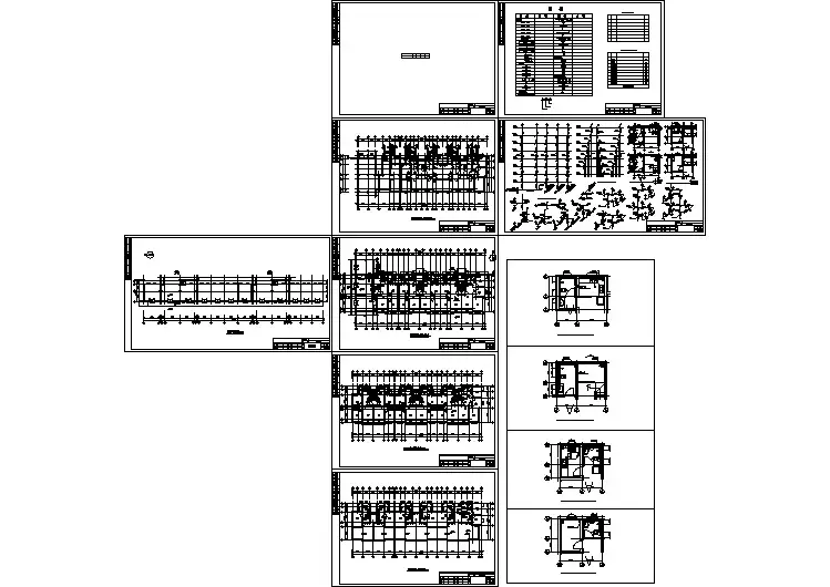 某地小区住宅楼给排水施工图纸(全套)