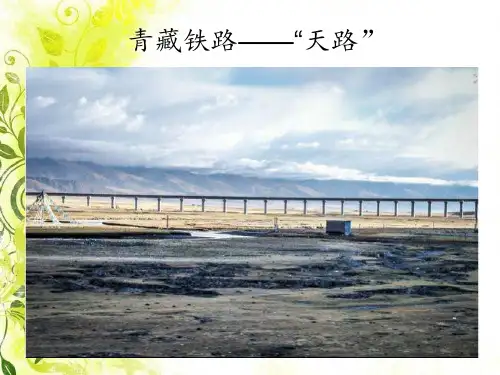 青藏铁路PPT课件
