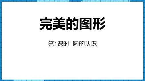 青岛版六年级上册数学《完美的图形》说课课件教学