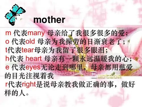 《荷叶母亲》ppt课件完美版