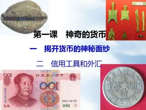 人教版必修一第一课神奇的货币(共52张PPT)