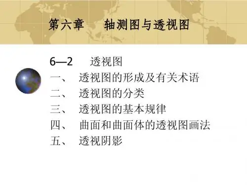 建筑装饰制图课件 源文件第六章透视