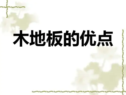 木地板ppt2